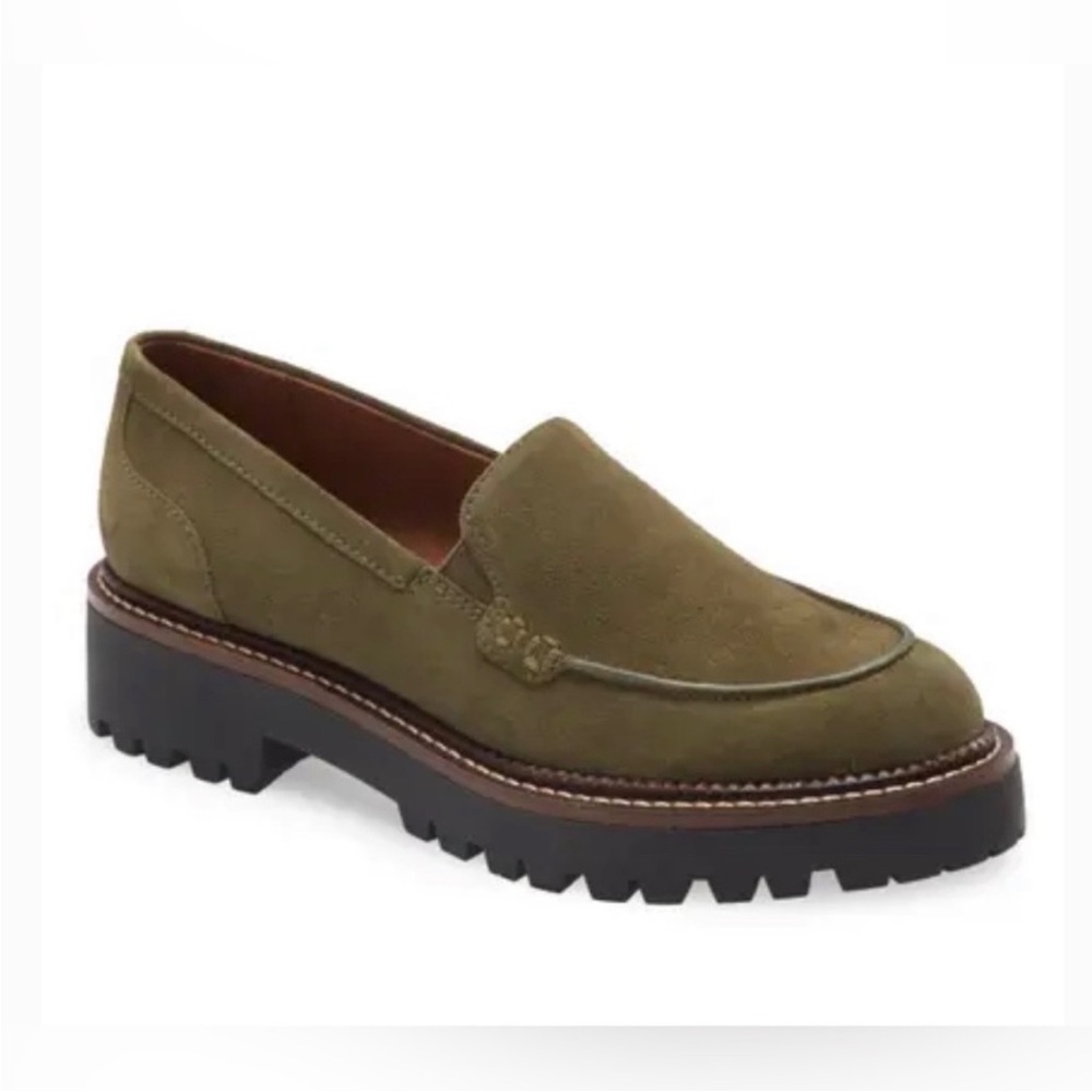 Caslon Olive Green Loafers